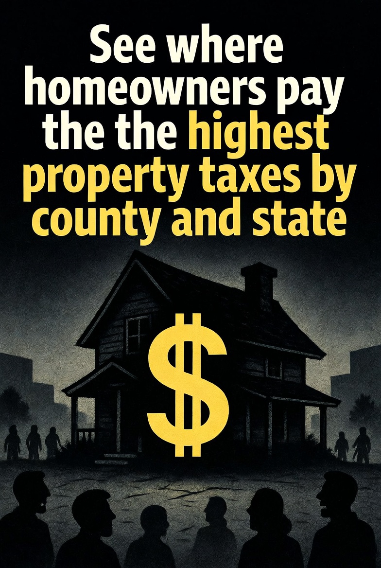 See where homeowners pay the highest property taxes by county and state